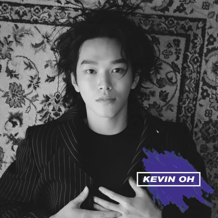 Kevin Oh album jacket portrait photographed by Jeon Yoonyoung